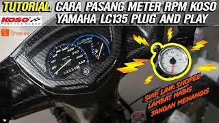 Cara Pasang Meter RPM Koso Yamaha LC135 Dengan Mudah