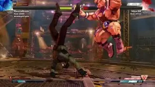 Donnierizzle (Zangief) vs Silver94 (G) match 1 SF5