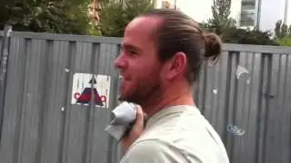 Christopher Kas: Backstage mit Xavier Malisse
