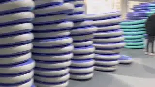 Drop-stitch fabric for Kayaks