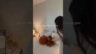 fall girlie morning routine ☕️🍂🧸 #morningroutine #fall #aesthetic