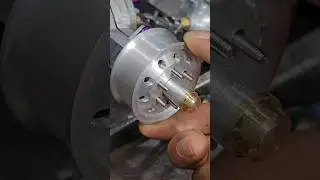Making RC Truck Rim Out of Aluminum #project
