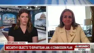 Rep. Dean discusses Rep. McCarthy opposing the commission to investigate the January 6 Capitol riot.
