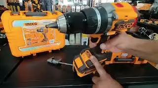 Nova parafusadeira e furadeira 166nm Ingco 