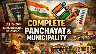 Metropolitan planning committee articles 243ZE explain for UPSC | Complete Indian polity 