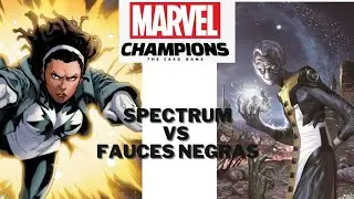 Spectrum vs Fauces Negras | Marvel Champions | La Mano de Thanos