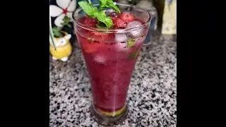 falsa slush/false ka sharbat/फालसे का शरबत/falsa recipe/फल्सा   और तरबूज की जुगलबंदी
