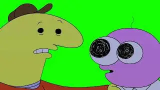 Look, Pim... (Smiling Friends Green Screen)