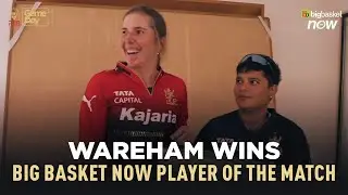 Big Basket Now Player of the&nbsp;Match for #DCvRCB: Georgia Wareham | WPL 2025 | RCB Game Day