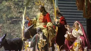 Entrando en Jerusalén (José Manuel Mena Hervás, 2016= BM {Marchas de Málaga}