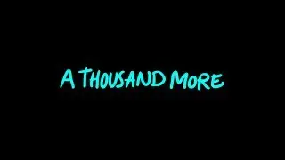 Thrive Worship - A Thousand More (Official Lyric Video)