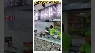 Bengaluru's best Lassi since 1970 #shorts #lassi #indianstreetfood