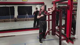 Wooden Dummy exercises for beginners: Advancing Lap-Da