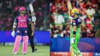 RCB vs rr pitch report and Weather report