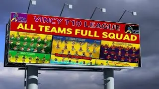 Vincy Premier League 2020 | Vincy T10 league full schedule |  Vincy T10 full players list in tamil