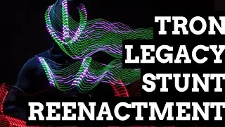 Tron Legacy In Real Life Part 1 ( Fandom Entertainment / Sci Fi Movies Parkour and Tricking)