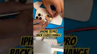 Iphone 13 pro back glass change | Mobile guru #gadgets #repair #mobile #fixmyphone #tech #iphone