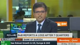 Shri P. S. Jayakumar, CEO & MD, Bank of Baroda with Bloomberg Quint Indian Open