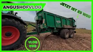 AngushofVlog #012: Gülle fahren, Mist Streuen, Windrad wird zurück gebaut.