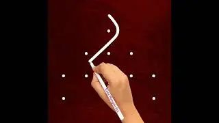 Very Easy Rangoli 4X2 dots | Beautiful Rangoli | Best Kolam for Beginners | Daily Muggulu Designs