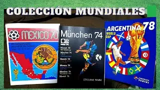 Colección Álbumes de los Mundiales 70, 74, 78 - Bravo Nostálgico