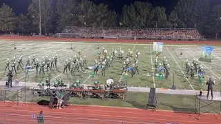 Rock Bridge High School exhibition performance at 2025 Rock Bridge Marching Festival