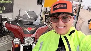 Ride around Texas border. #insta360x5 #harleydavidson #insta360acepro2