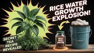 Рецепт чая с компостом, настоянным на рисе, который ускорит рост растений.