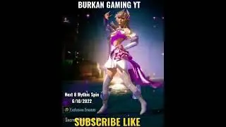 Upcoming 8 Mythic Spin w/ Emotes 😍 Pubg Mobile (Cr: Mad Tamizha) #shorts @BURKANGAMINGYT