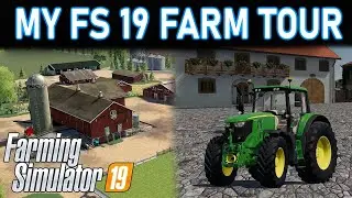 FARM TOUR || My Virtual Farm || SG2020 || HOW TO BUILD A FARM || FS19