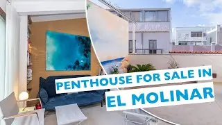 Loft-Style Penthouse with 3.5 m Ceilings For Sale in Palma de Mallorca, El Molinar/Portixol