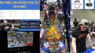 NW Pinball and Arcade Show 2023 - Open main event to 32 Finals