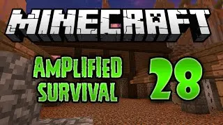 Minecraft Vanilla Amplified Survival - 28 - Lumber Mill