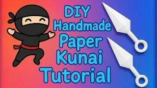 Crafting Origami: DIY Handmade Paper Ninja Knife Tutorial | #questdiy #origami #papercraft