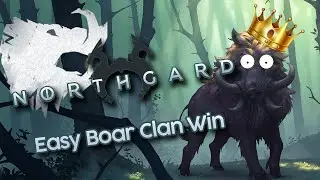 Northgard - how to win with the Boar Clan,  in 60 seconds