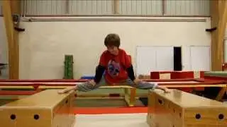 BRUCE PK 8 ans - En salle - Training - Entraînement Parkour - Part 2