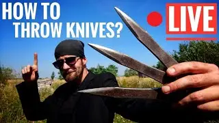 🔴How To Throw Any Knife? (LIVE)