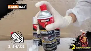 SAMURAI 2 COMPONENT PAINT STEP BY STEP
