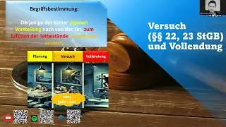 &sect;&sect;22,23 der Versuch und die Strafbarkeit eines Versuchs