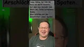 199 Euro f&uuml;r Kontakt mit den Toten&hellip; geliefert wurde eine Schaufe
