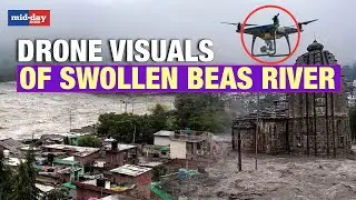 Himachal Pradesh Rains: River Beas Swells Due To Incessant Rainfall, Red Alert Issued In The State