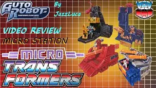 MICROMASTER AIRWAVE, HOT HOUSE, GREASEPIT & IRONWORKS Transformers G1 Micromaster Video review ITA