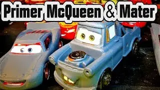 Pixar Cars Double Feature 2017 Making Primer Lightning McQueen and Primer Mater