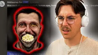 I Tested MidJourney AI Art Bot and Got Disturbing Results...