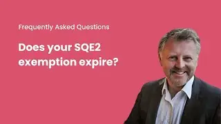 Does my SQE2 exemption expire?