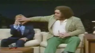 Andr&eacute; The Giant's big appetite for food and thirst for alcohol.