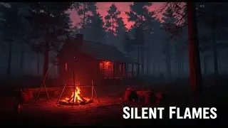 Silent Flames Full Gameplay (No Commentary) | Creepy Forest Horror & Cabin Survival