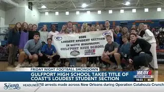 Gulfport High School named WLOX&rsquo;s loudest student section for 2025 season, Pt. 2