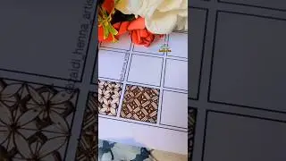 मेंहदी डिजाइन बनाए आसान तरीके से | Trending Mehndi Grid Design #ytshorts #mehndi #hennadesign #grid
