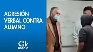 POR NO TENER UNIFORME | Denuncian agresión verbal y humillación de sostenedor a alumno